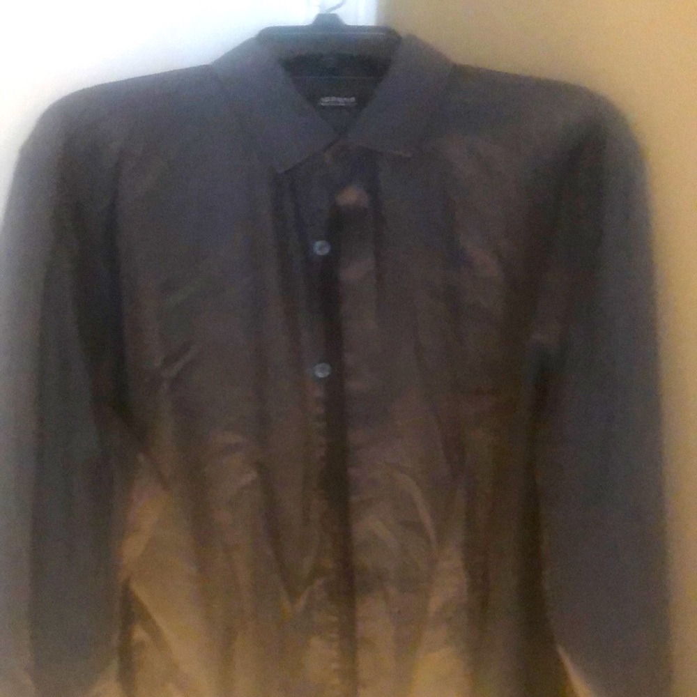 Men’s charcoal grey m dress shirt